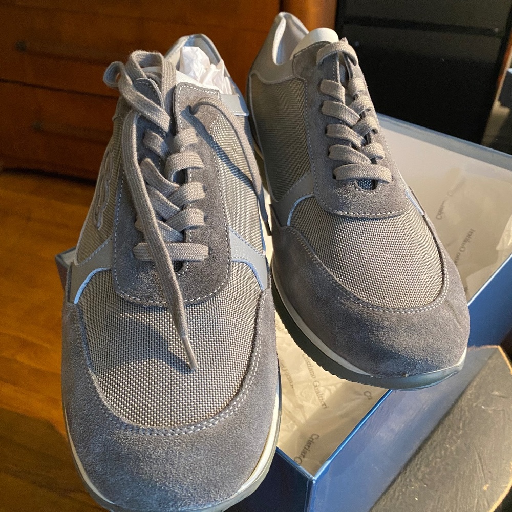 Cristiano Gualtieri, size 43(us size 10), grey